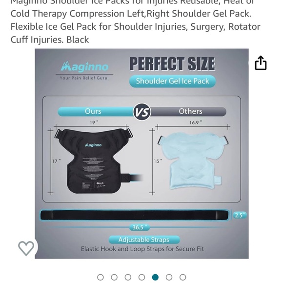 Shoulder ice pack for shoulder - Picture 5 of 8